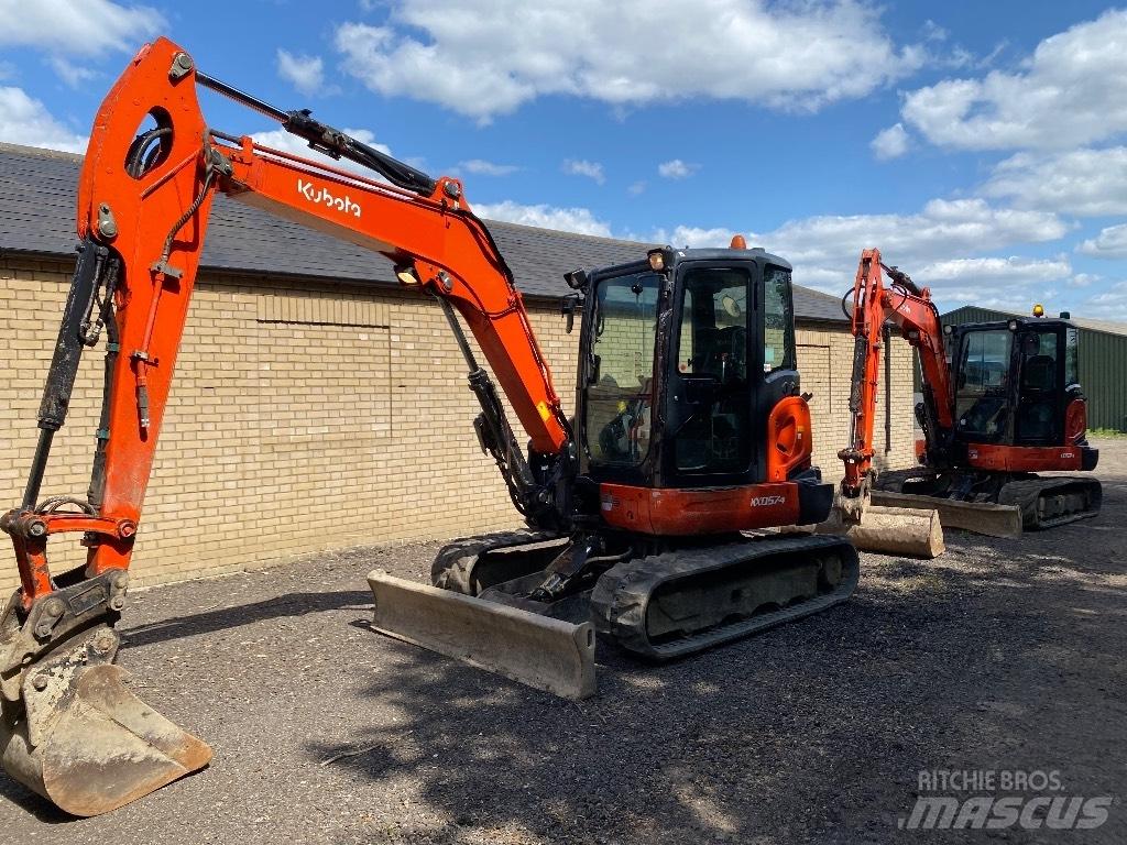 Kubota Kx057 Mini rýpadla < 7t