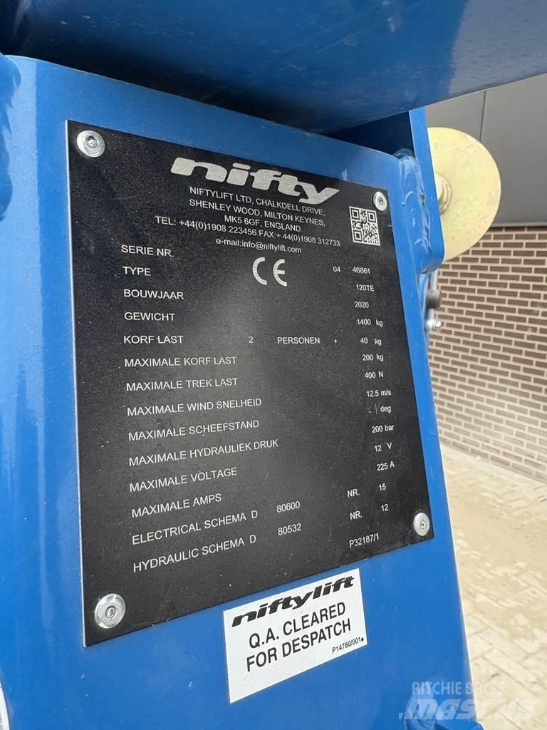 Niftylift 120t Přívěsové plošiny
