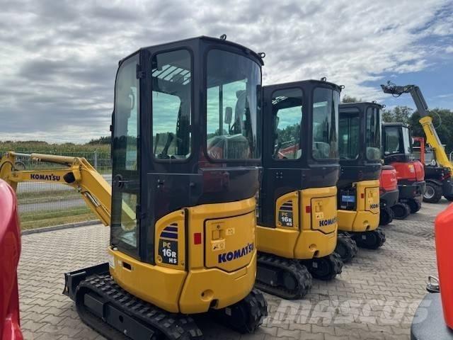 Komatsu PC 16 Mini rýpadla < 7t