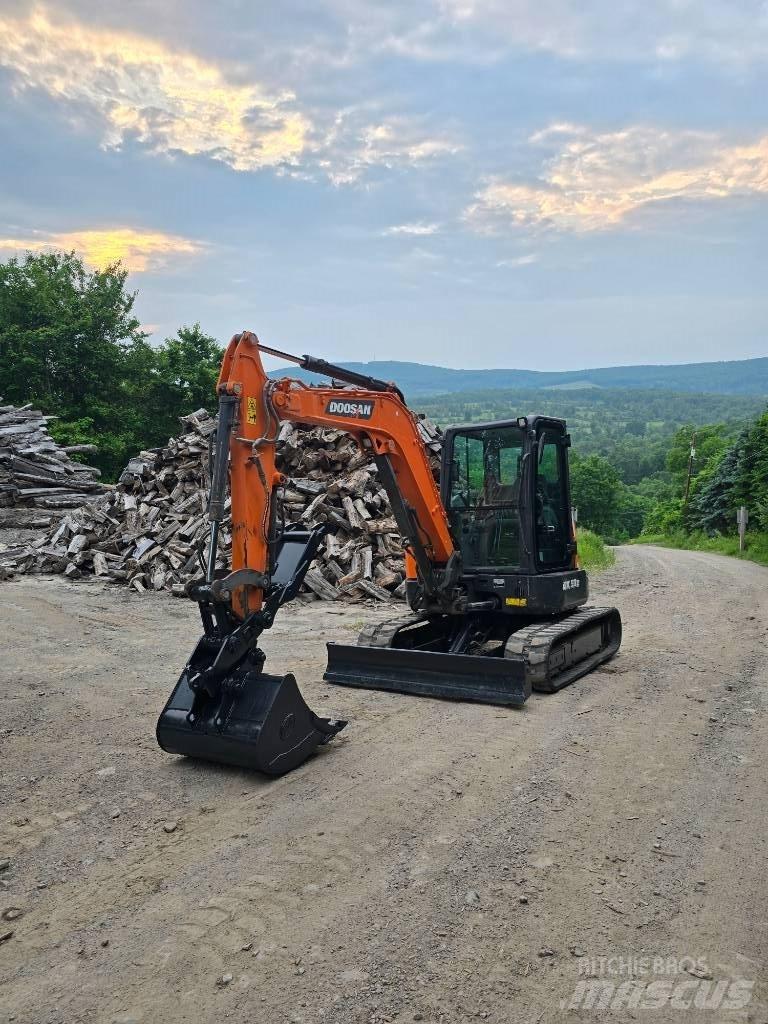 Doosan DX 50 Z Mini rýpadla < 7t