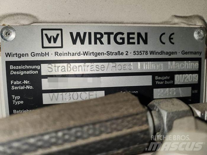 Wirtgen W130CFi Stroje na výrobu betonových prefabrikátů
