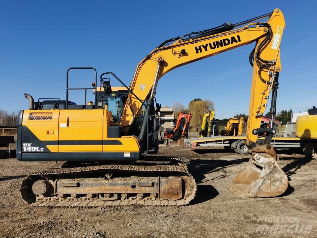 Hyundai HX140 LC Pásová rýpadla