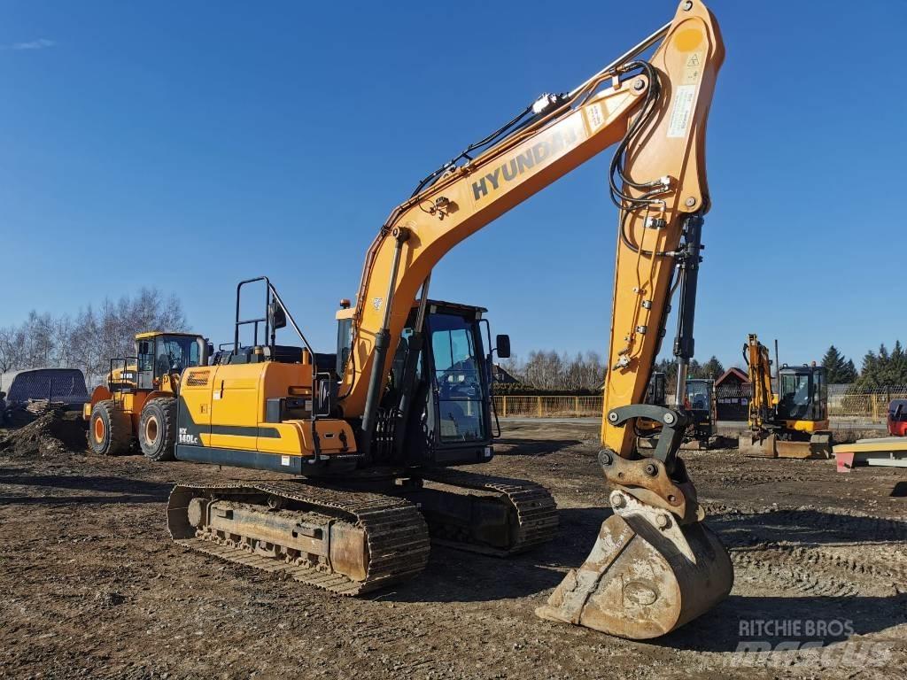 Hyundai HX140 LC Pásová rýpadla