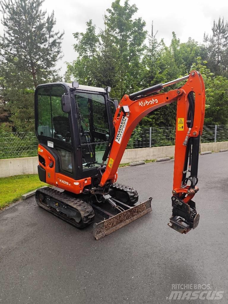 Kubota KX 019-4 Mini rýpadla < 7t