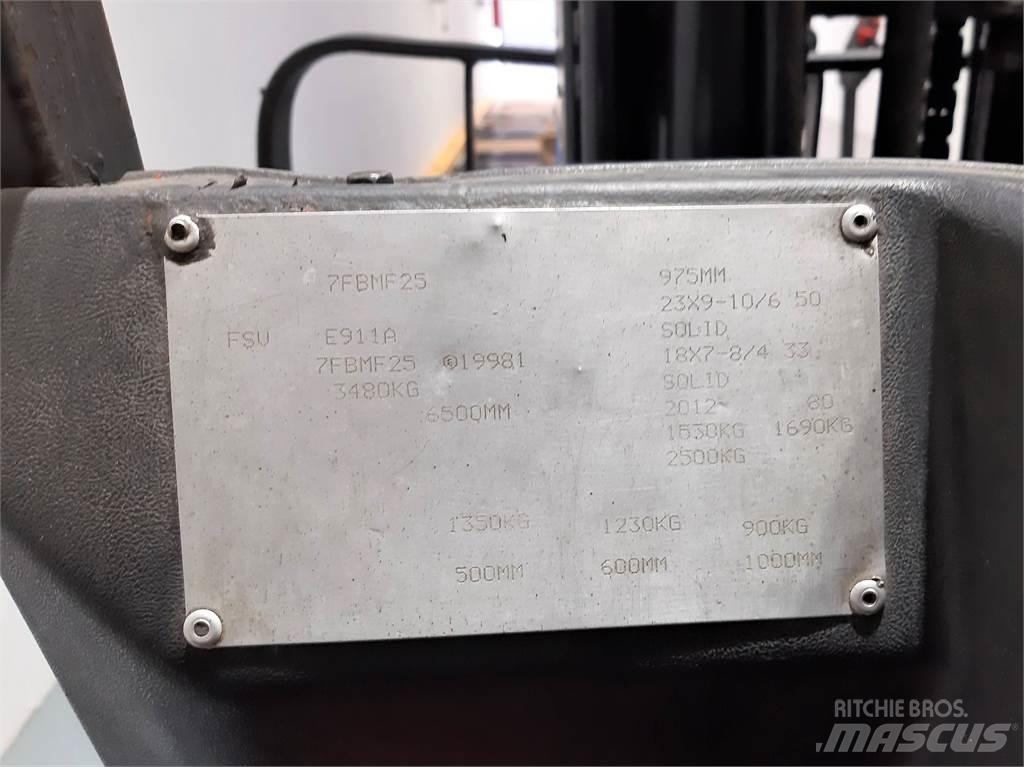 Toyota 7FBMF25 Akumulátorové vozíky