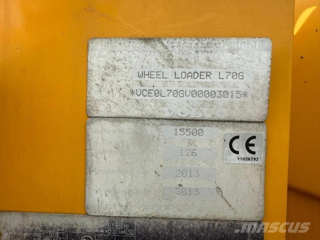 Volvo L 70 G Kolové nakladače