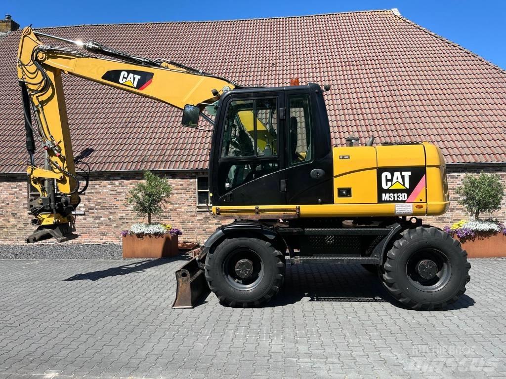 CAT M 313 D Kolová rýpadla