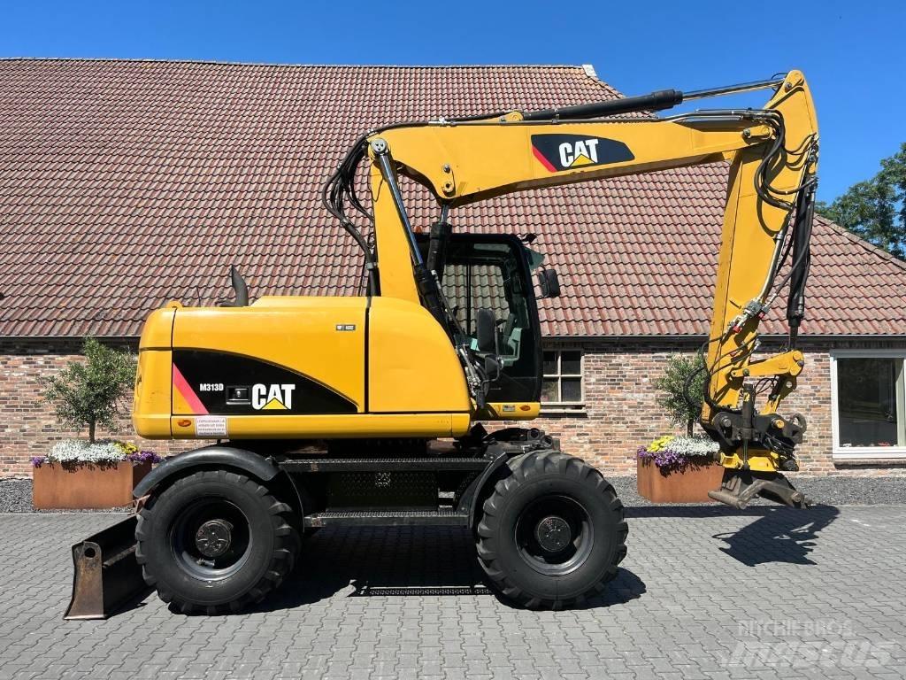 CAT M 313 D Kolová rýpadla