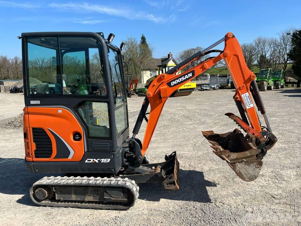 Doosan DX 19 Mini rýpadla < 7t