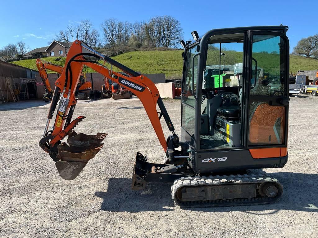 Doosan DX 19 Mini rýpadla < 7t