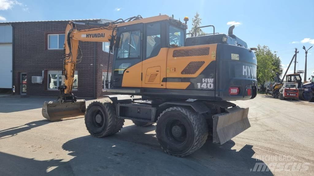 Hyundai HW 140 Kolová rýpadla