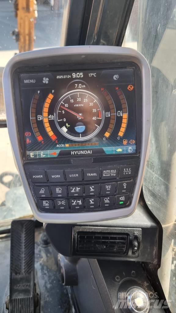 Hyundai HW 140 Kolová rýpadla