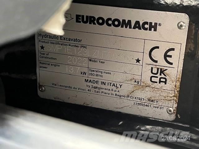 Eurocomach 19ZT Mini rýpadla < 7t
