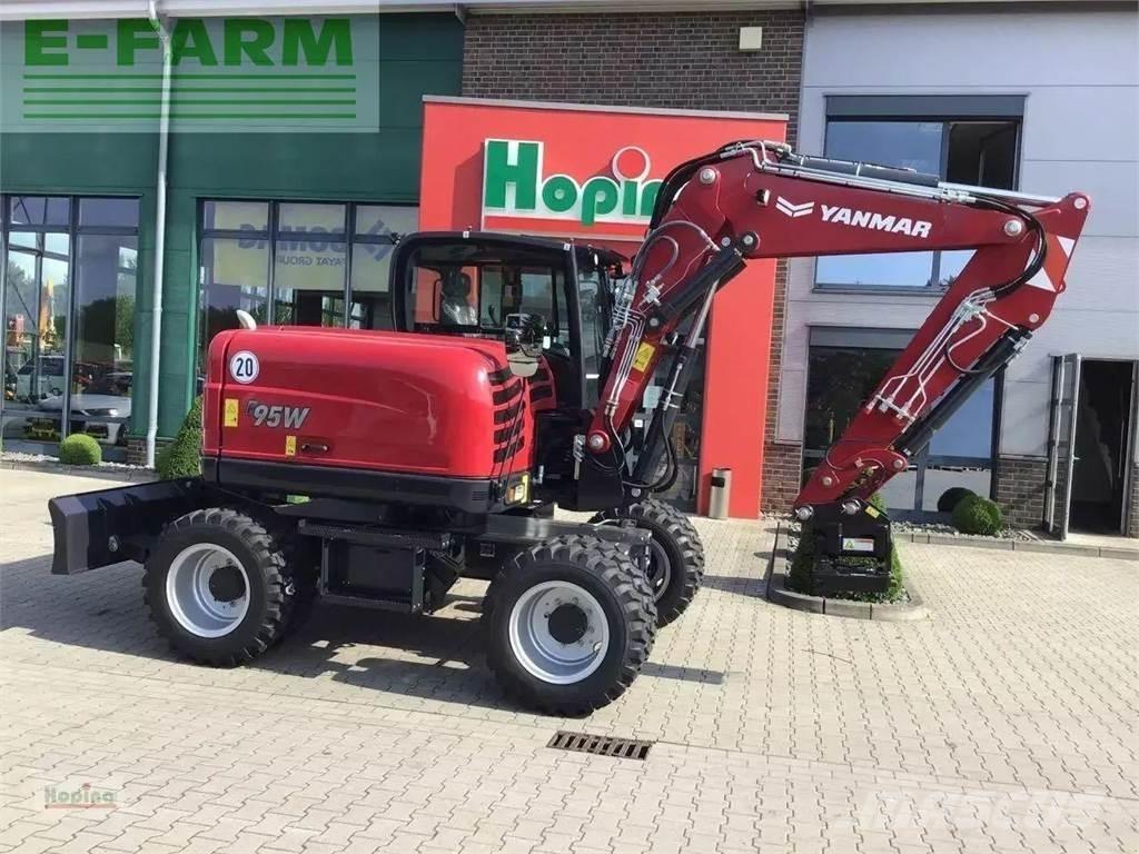 Yanmar b95w/5 Kolová rýpadla
