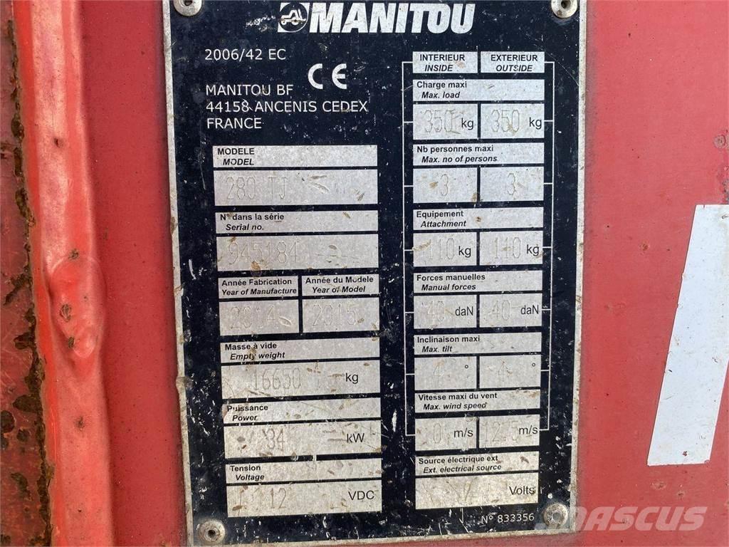 Manitou 280TJ Kloubové plošiny