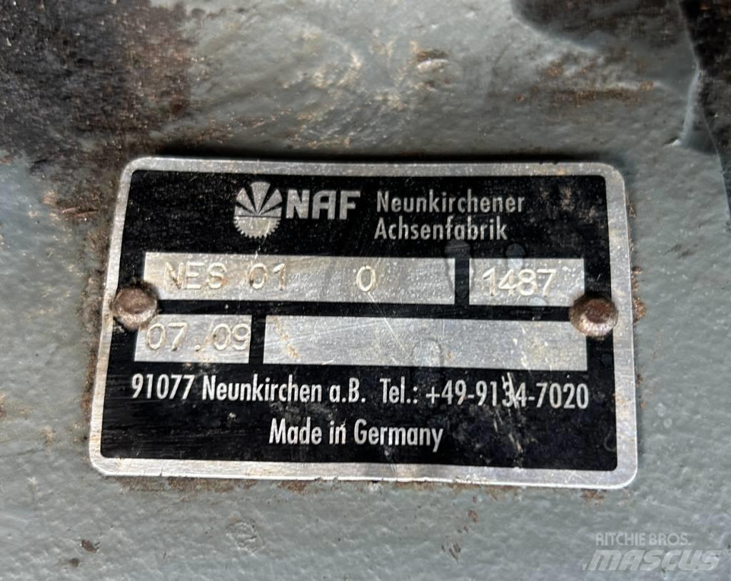 Wacker Neuson 6503 Nápravy