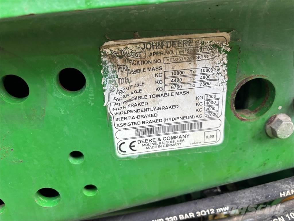 John Deere 6150M Traktory