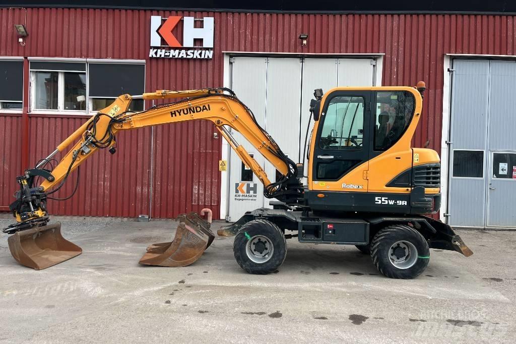 Hyundai Robex 55-9 A Mini rýpadla < 7t