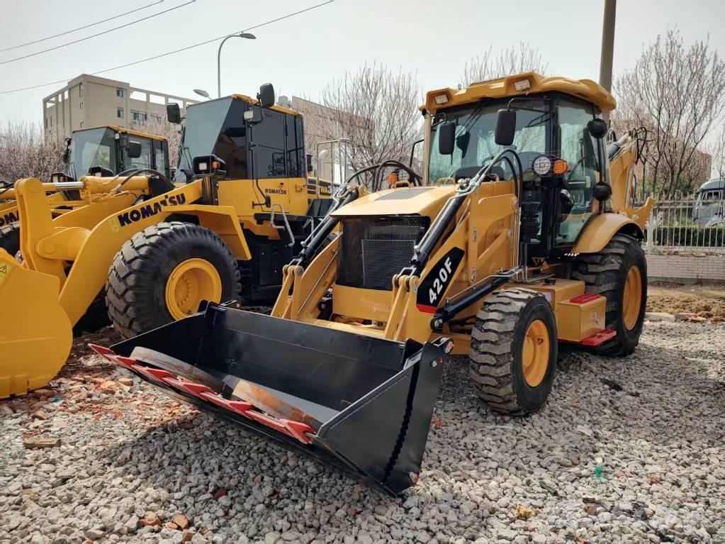 CAT 420F Rýpadlo-nakladače