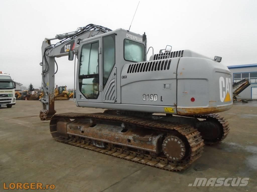 CAT 319 D Pásová rýpadla