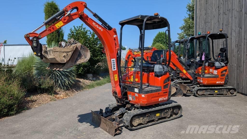 Kubota U 17-3 Mini rýpadla < 7t