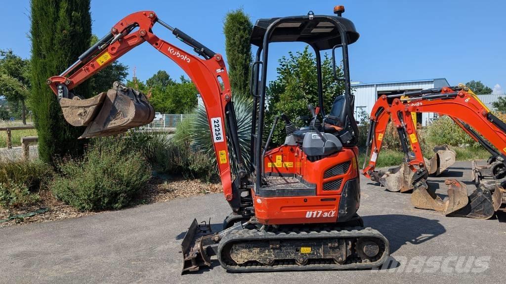 Kubota U 17-3 Mini rýpadla < 7t