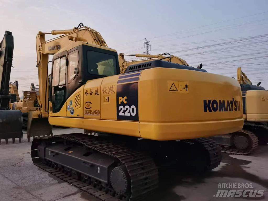 Komatsu PC 220-7 Pásová rýpadla