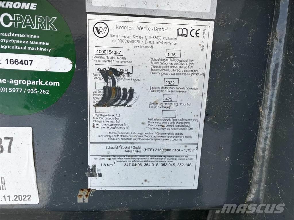 Kramer 2150 mm Příslušenství předního nakladače