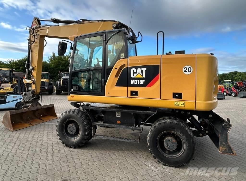 CAT M 318 F Kolová rýpadla