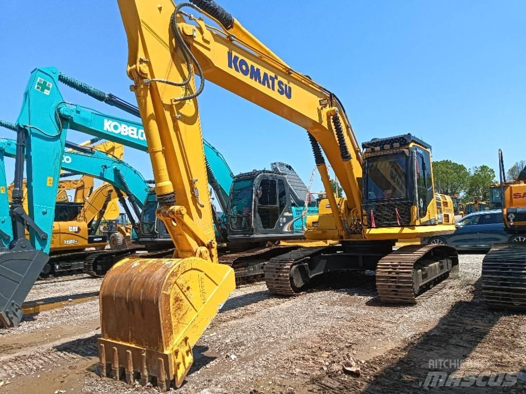 Komatsu PC 220 Pásová rýpadla