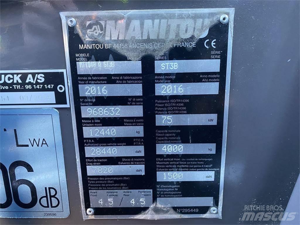 Manitou MT1840A Teleskopické manipulátory