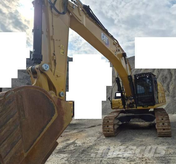 CAT 349 Pásová rýpadla