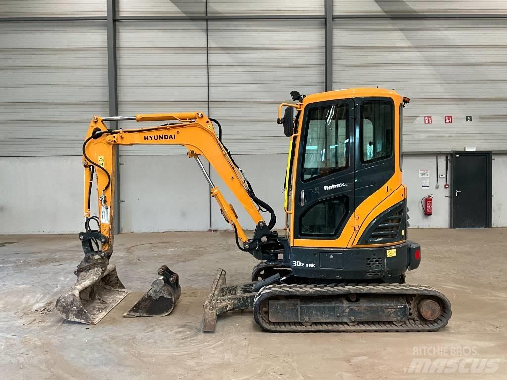 Hyundai R30 Z-9AK Mini rýpadla < 7t