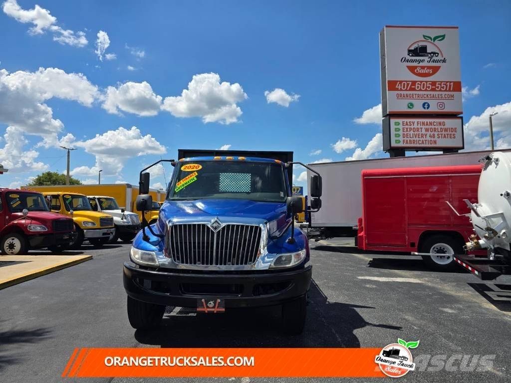 International MV607 Valníky/Sklápěcí bočnice