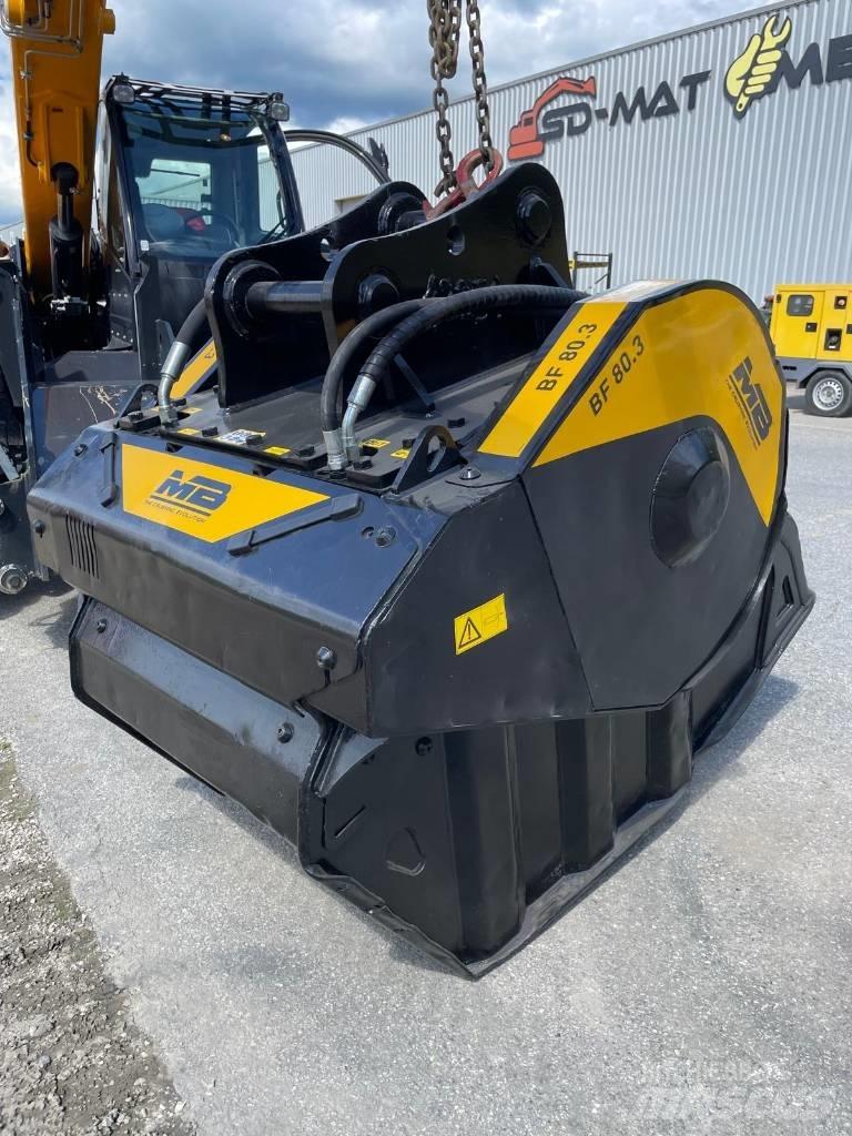 MB Crusher BF 80.3 Mlecí stroje