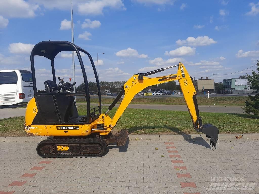 JCB 8014 CTS Mini rýpadla < 7t
