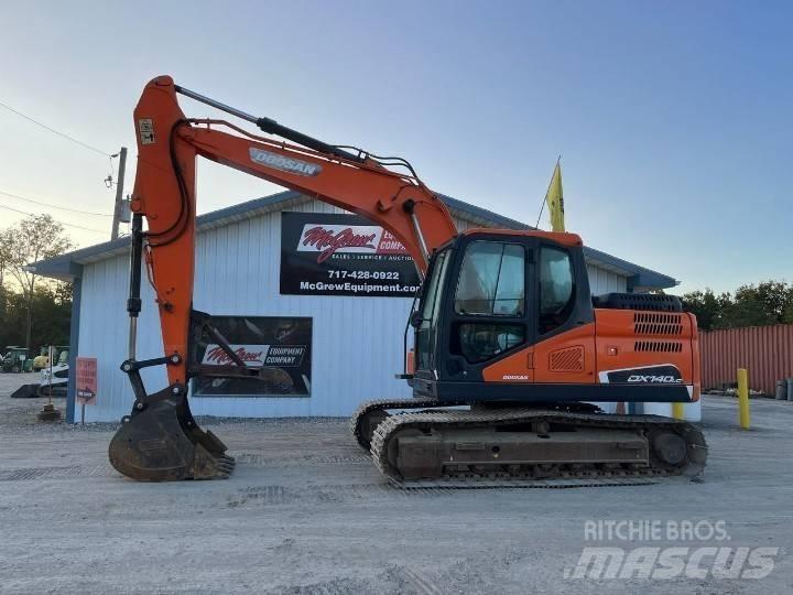 Doosan DX 140 LC Pásová rýpadla