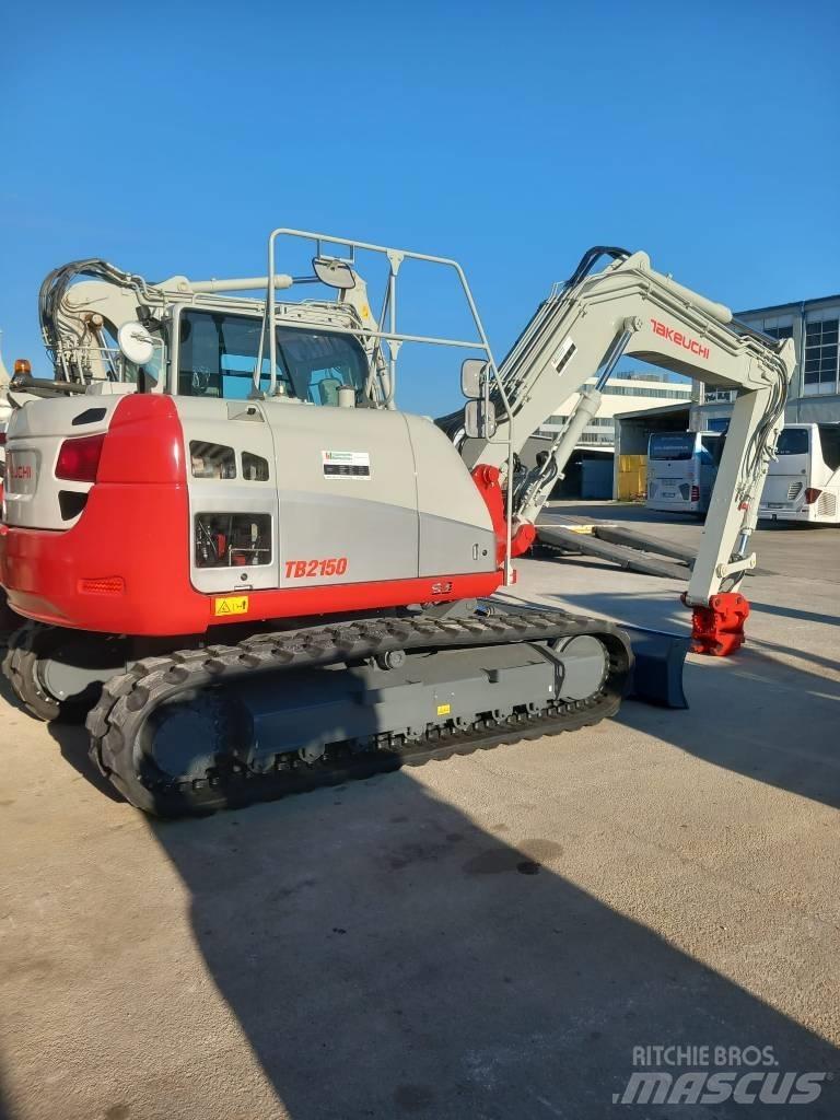Takeuchi TB2150 Pásová rýpadla