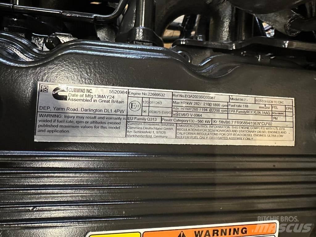 Cummins B6.7 FR95884 Další