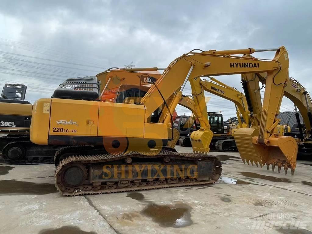 Hyundai Robex 220-7 Pásová rýpadla