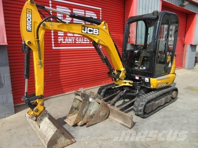 JCB 8026 CTS Mini rýpadla < 7t
