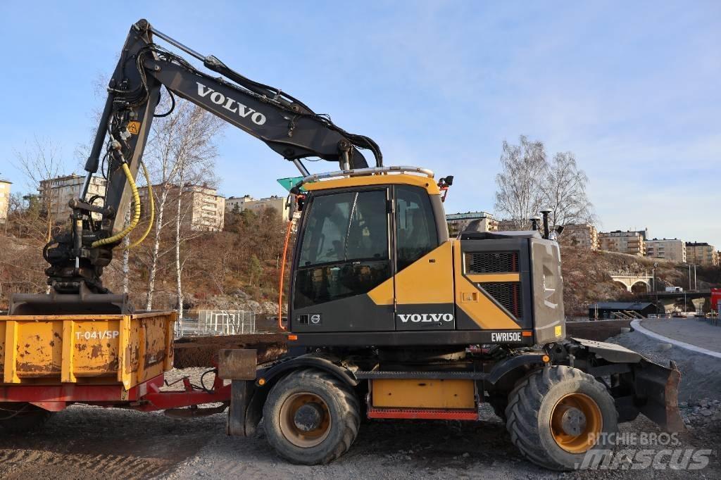 Volvo EWR 150 E Kolová rýpadla