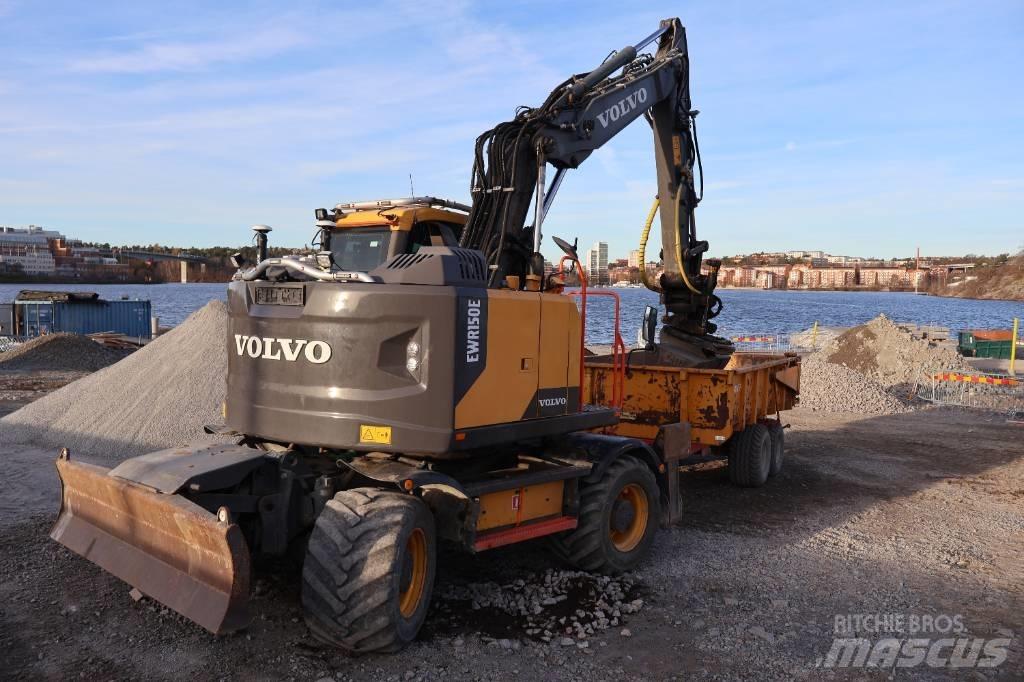 Volvo EWR 150 E Kolová rýpadla