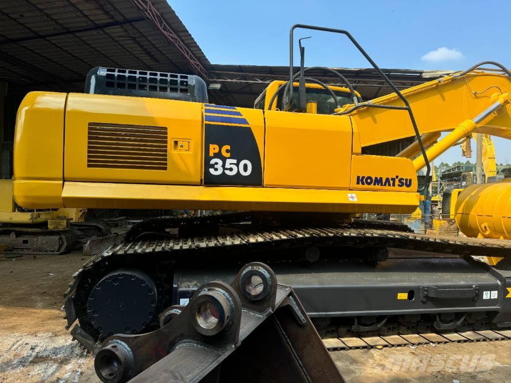 Komatsu PC 350 Pásová rýpadla