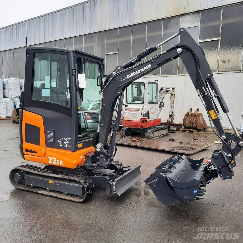 Eurocomach 22 SR Mini rýpadla < 7t