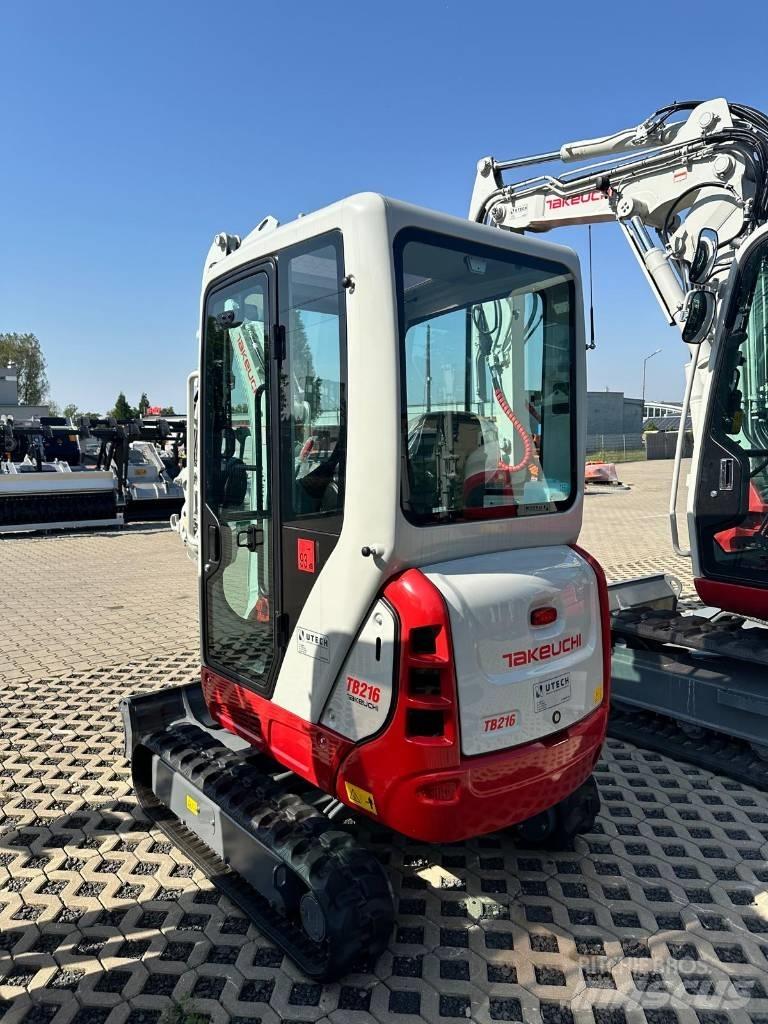Takeuchi TB216 V0 Mini rýpadla < 7t