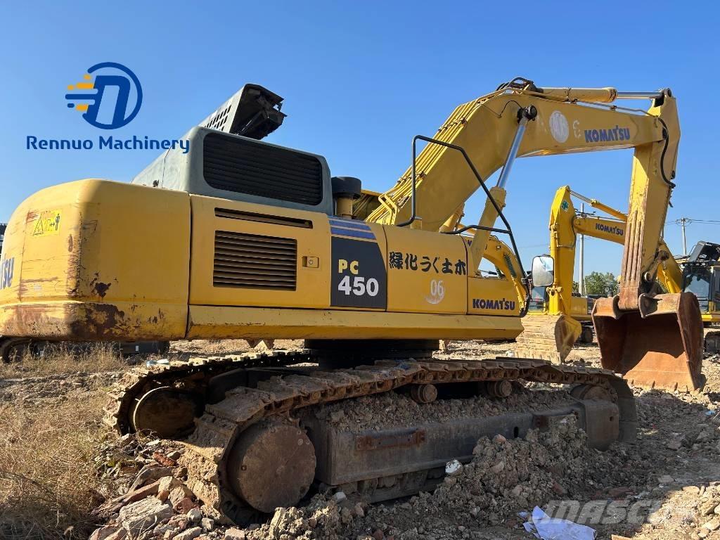 Komatsu PC 450-8 Pásová rýpadla