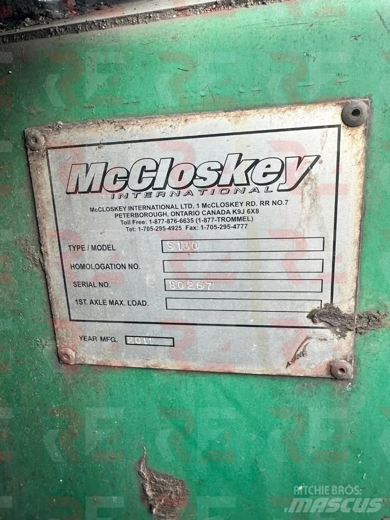 McCloskey S130 Mobilní třídiče