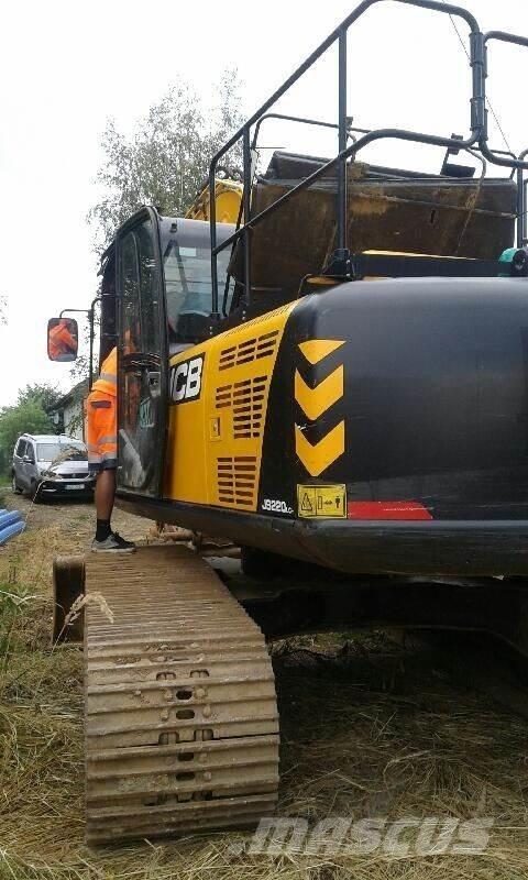 JCB JS220LC Pásová rýpadla