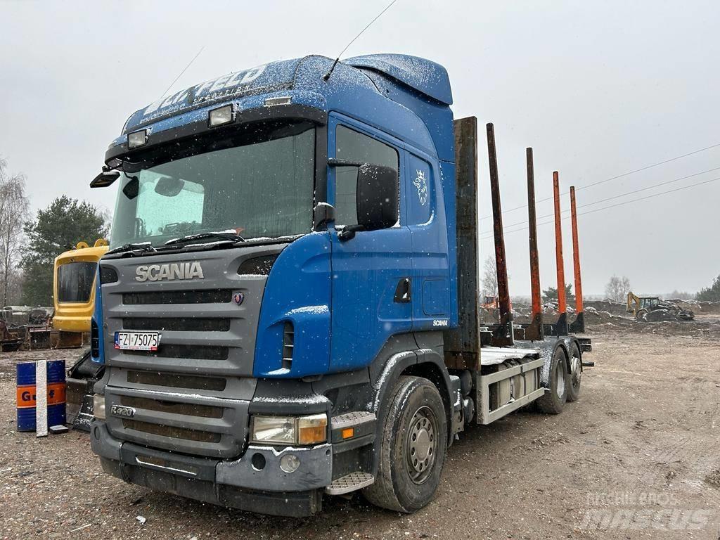 Scania R 420 Vozy na přepravu kmenů